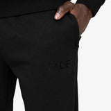 Fade Essential Mens Sweatpants Slim Fit In Black