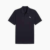 Puma Mens Essential Small Logo Golfer In Black