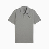 Puma Mens Essential Small Logo Golfer In Grey