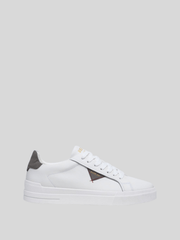 Replay Mens Evan Class Shoes in White & Grey