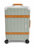 Evolution Trim Aluminium Frame Trolley Case In Sapphire