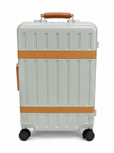Evolution Trim Aluminium Frame Trolley Case In Sapphire