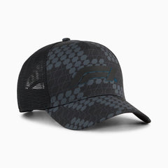 Puma Unisex F1 Ultimate Racer Trucker Cap In Black