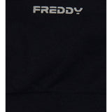 Freddy Womens Knitted Seamless Sport Top In Black