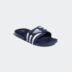 Adidas Adissage Slides Blue And White