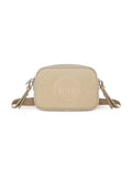 Fenn Weave Crossbody Bag In Warm Brown