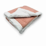 Mother's Choice Unisex Fleece Blanket In Pink