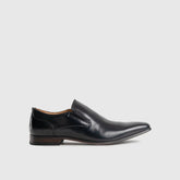 Florsheim Mens Savoy Cow Leather Black Shoes