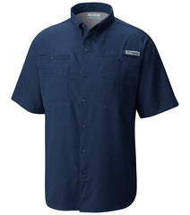 Columbia Mens Tamiami II Shirt In Navy