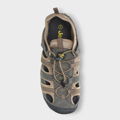 Jeep Mens Closed toes Sandals In Khaki