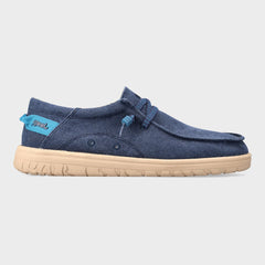 Jeep Mens Navy Samoa Wallabee Shoes