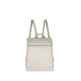 Fenn Silver Zip Backpack In Oatmeal