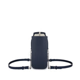 Fenna Silver Chain Tote Bag In Navy