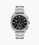 Fossil mens Machine Chronograph Stainless Steel Watch