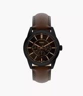 Fossil Mens Pearson Leather Watch In Brown