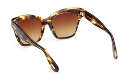 Tom Ford Womens Elvira Sunglasses In Coloured Havana