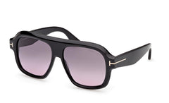 Tom Ford Rhonda Unisex Sunglasses In Black
