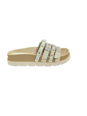 Footwork Ladies Tanna Nude Sandals