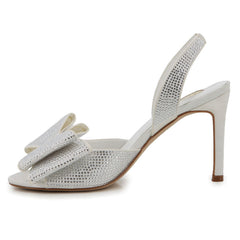 Footworks Ladies Senna Heels In White