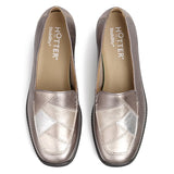 Hotter Womens Faith II Shoes In Pewter