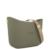 Fenn Light Stone Tote Bag In Watercress