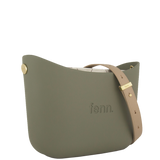 Fenn Light Stone Tote Bag In Watercress