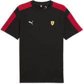 Puma Ferrari T-Shirts In Black
