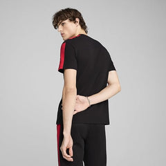 Puma Ferrari T-Shirts In Black