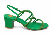 Footwear Ladies Ponta Heels In Green