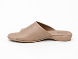 Froggie Ladies Lea Waxy Slippers In Stone