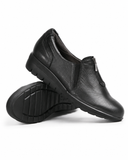 Froggie Womens Lea Waxy Shoe In Black