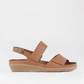 Froggie Ladies Lea Jumper Sandals Tan