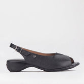 Froggie 10345.374 Ladies Lea Waxy 1 Shoes Black