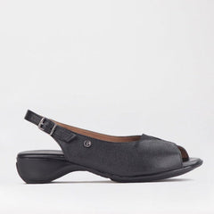 Froggie 10345.374 Ladies Lea Waxy 1 Shoes Black