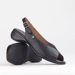 Froggie 10345.374 Ladies Lea Waxy 1 Shoes Black