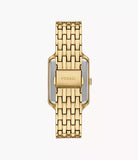 Fossil Women`s Raquel Sun Moon Multifunction Gold-Tone Stainless Steel Watch