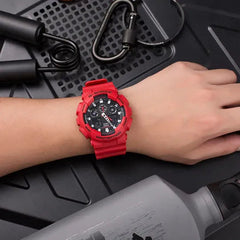 Casio Mens G-Shock Watch In Red