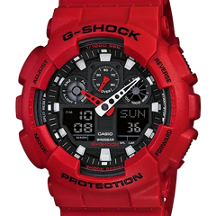 Casio Mens G-Shock Watch In Red