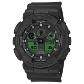 Casio G-Shock Digital Mens Watch In Black & Green