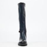 Miss Black Ladies Gale 1 Boots In Navy