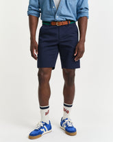 Gant Slim Sports Shorts Dark Blue