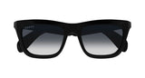 Gucci 53 Unisex Sunglasses In Black