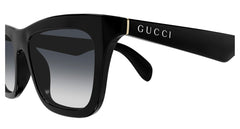 Gucci 53 Unisex Sunglasses In Black