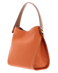 Gianni Chiarini 0640 Grn-Pl Leather Bag Orange