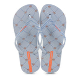 Ipanema Ladies Blue Bronze Sandals