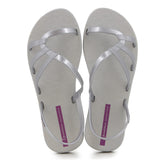 Ipanema Ladies Diversa Sandals Grey Silver
