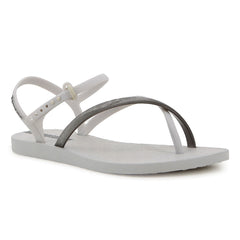 Ipanema Womens Elegant Sandals Grey & Silver