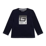 Guess Boys T-Shirt In Dark Blue