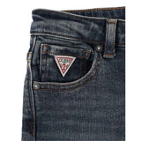 Guess Kids Skinny With Rip And Repair Medium Wash