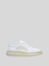 Relay Mens Glax Clear Sneakers In White